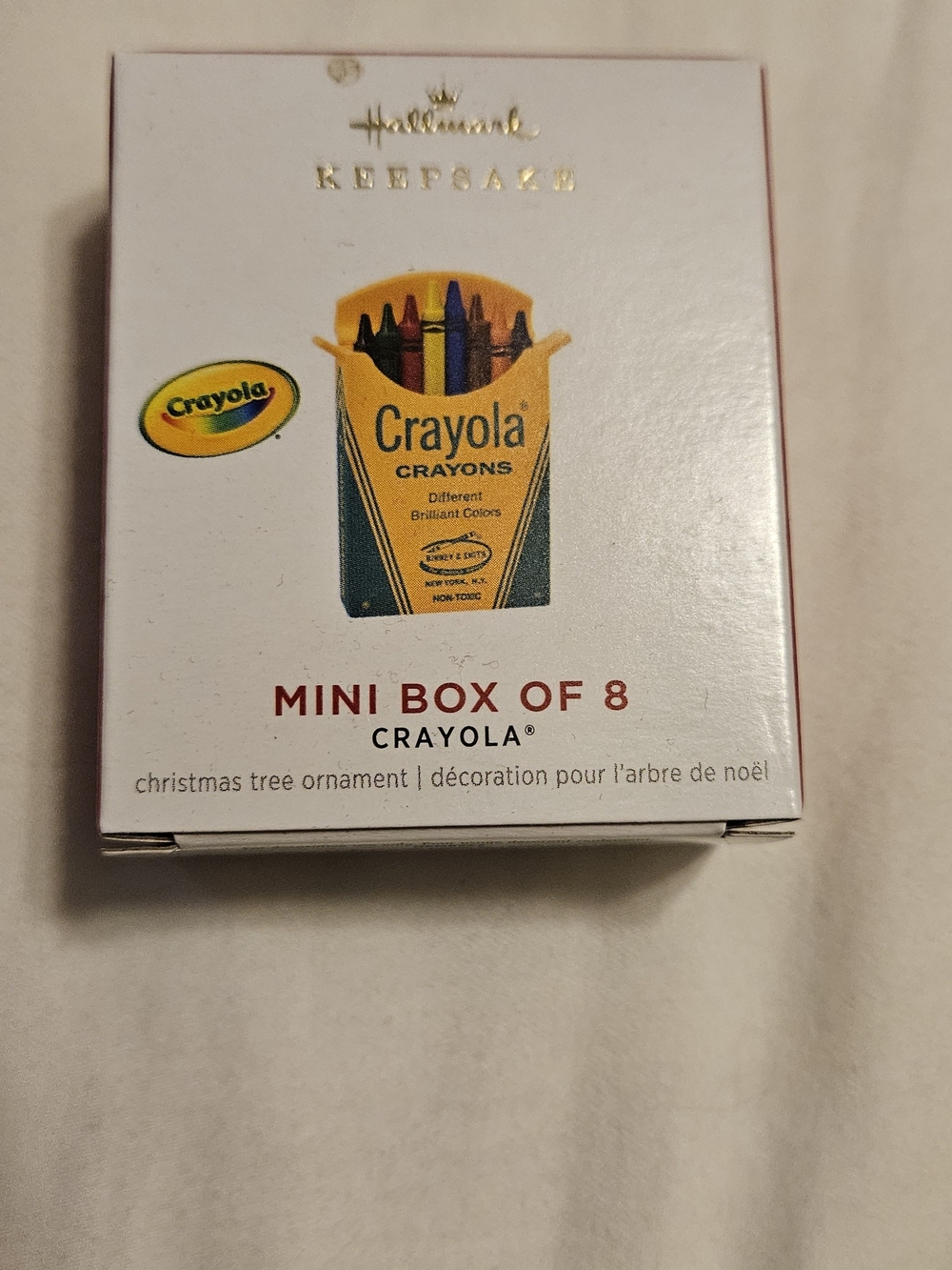 2020 Hallmark Keepsake Crayola Mini Box of 8 Ornament - NIB
